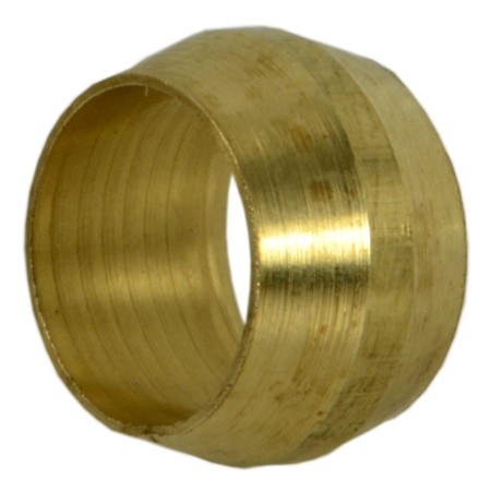 MIDWEST FASTENER 5/16" Brass Compression Sleeves 15PK 35704